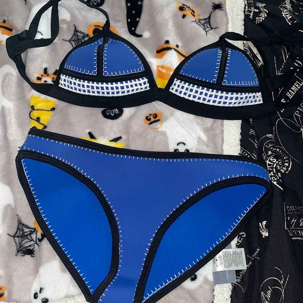 Neoprene Bikini Set